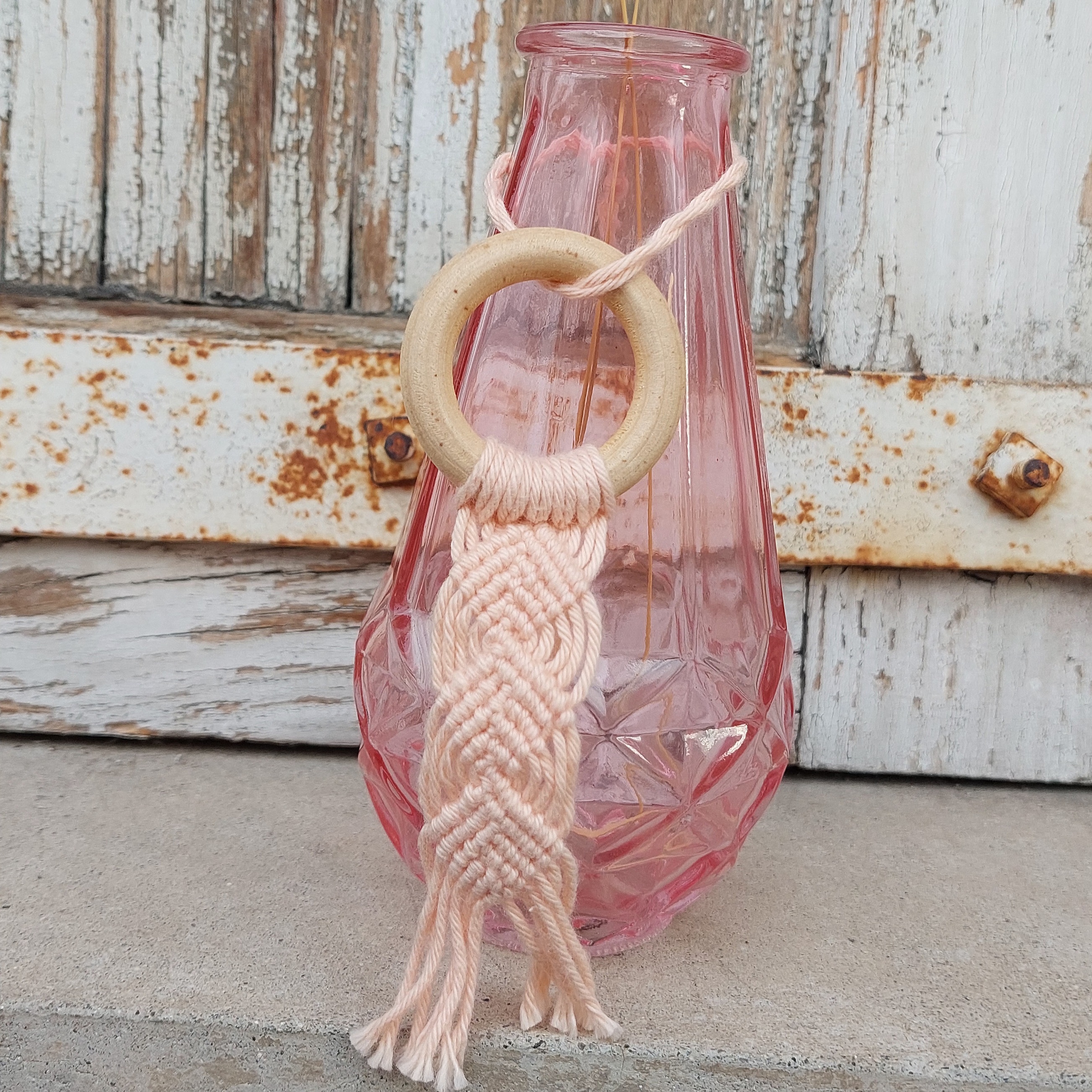 Bijoux de sac en Macram&eacute;