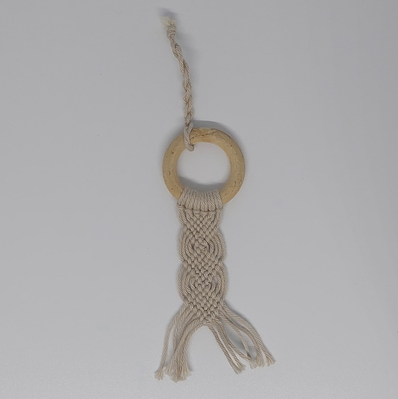 Bijoux de sac en Macram&eacute;