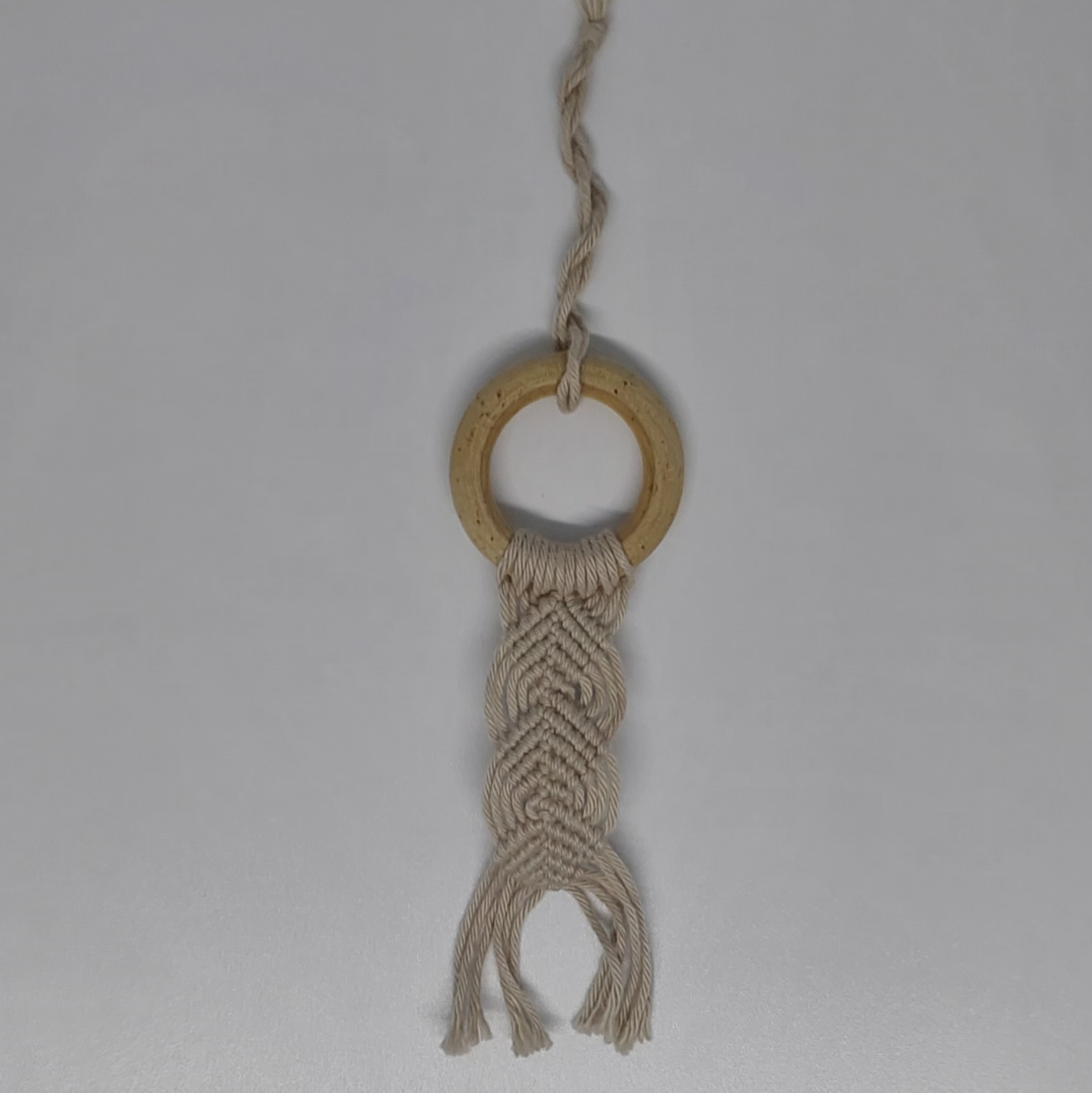 Bijoux de sac en Macram&eacute;