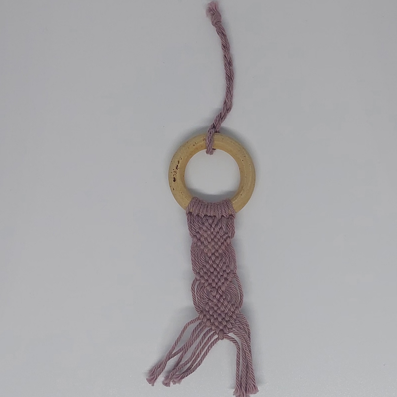 Bijoux de sac en Macram&eacute;