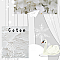 Boucles d'oreilles pendantes - Frisis Coton