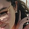 Boucles d'oreilles puces - Iris Sahara