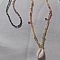 Collier coucher de soleil sur l'oc&eacute;an