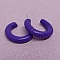 Cr&eacute;oles violettes martel&eacute;es et vernies