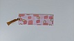 Marque-page ruban motifs coeurs