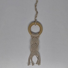 Bijoux de sac en Macram&eacute;