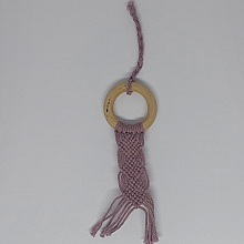 Bijoux de sac en Macram&eacute;