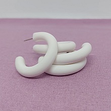 Cr&eacute;oles blanches mat et unies