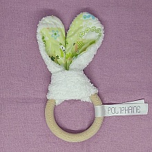 D&eacute;co oreilles de lapin pour chambre d'enfant Vert