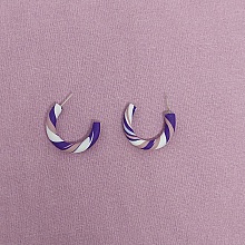 Cr&eacute;oles m&eacute;lang&eacute;es violettes, roses et blanches